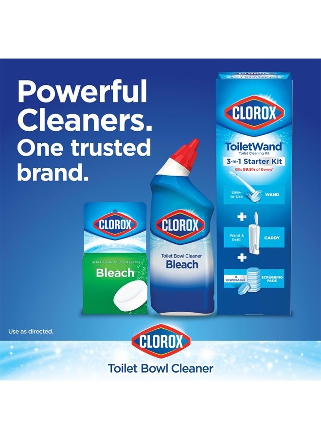 Toilet Bowl Cleaner, Rain Clean - 24 Ounces, Pack of 2 (Package May Vary)