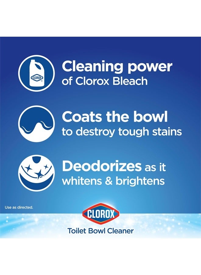 Toilet Bowl Cleaner, Rain Clean - 24 Ounces, Pack of 2 (Package May Vary)