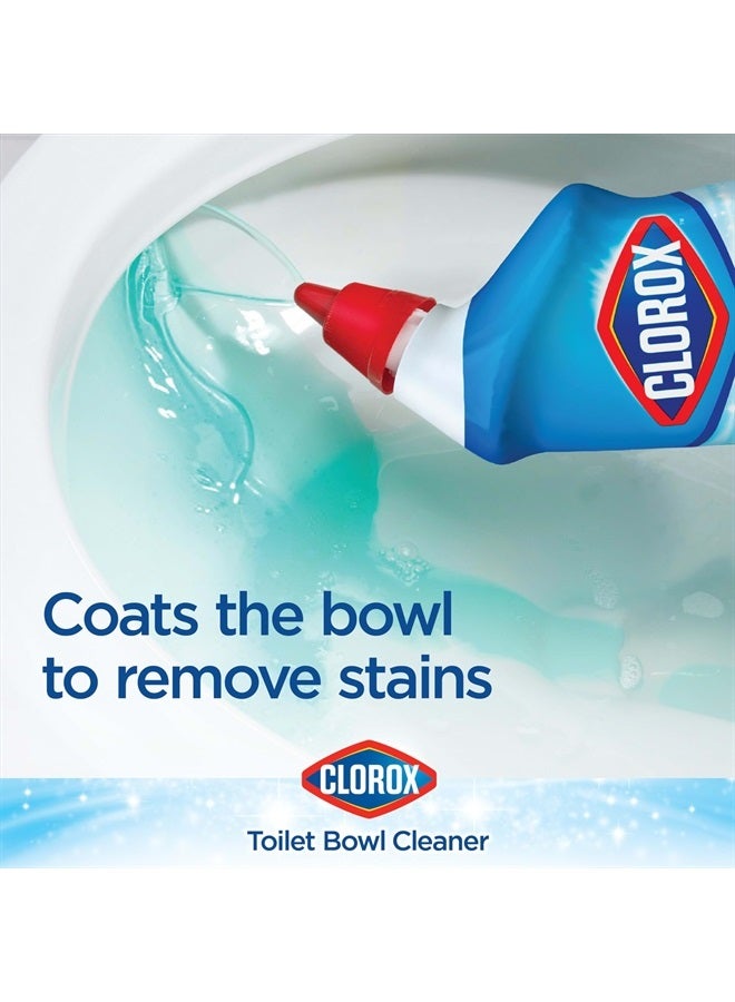 Toilet Bowl Cleaner, Rain Clean - 24 Ounces, Pack of 2 (Package May Vary)