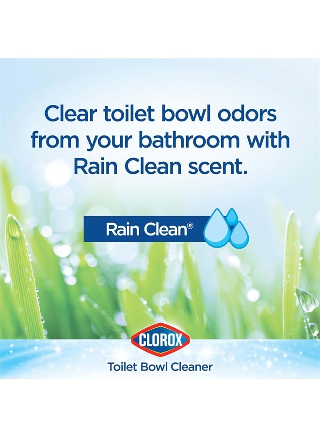 Toilet Bowl Cleaner, Rain Clean - 24 Ounces, Pack of 2 (Package May Vary)