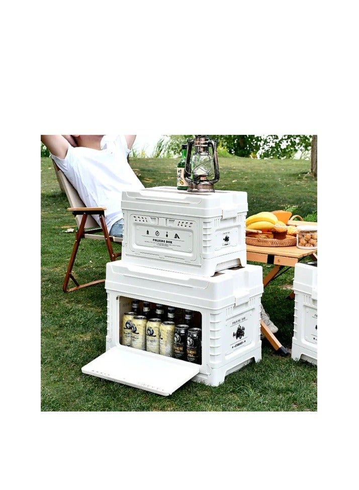 Outdoor Large Capacity Folding Storage Box for Camping and Kitchen, Camping Storage Box, Storage Box for Home