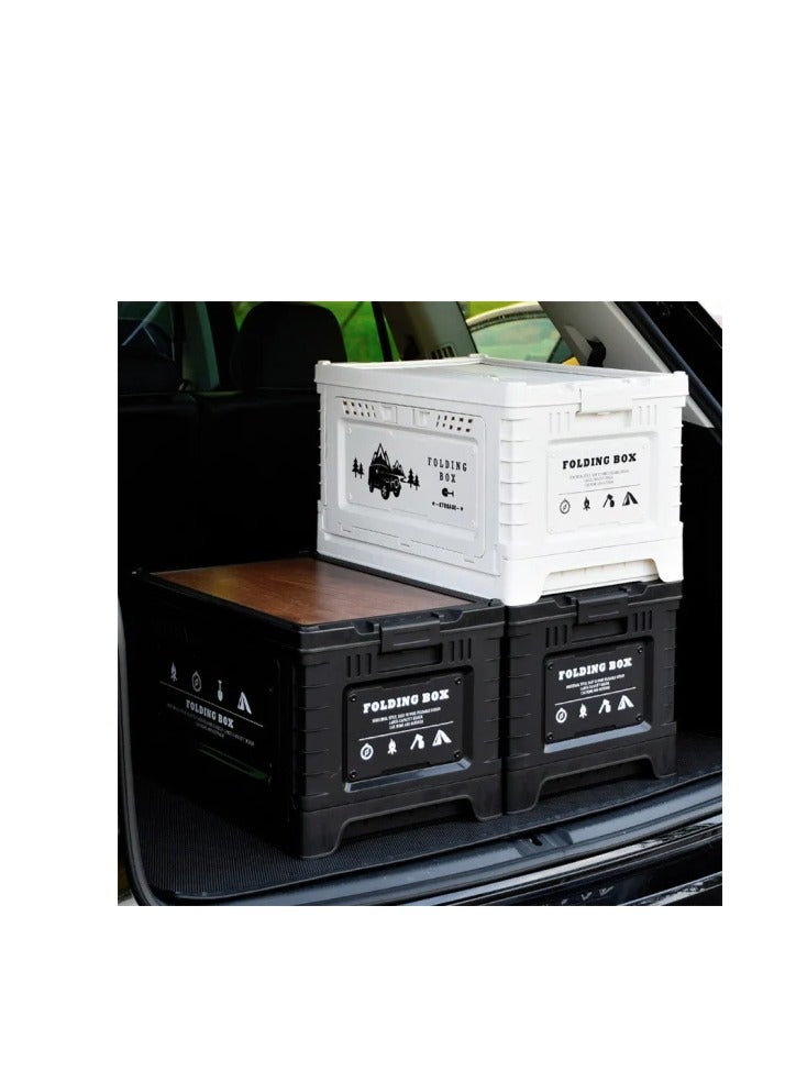 Outdoor Large Capacity Folding Storage Box for Camping and Kitchen, Camping Storage Box, Storage Box for Home