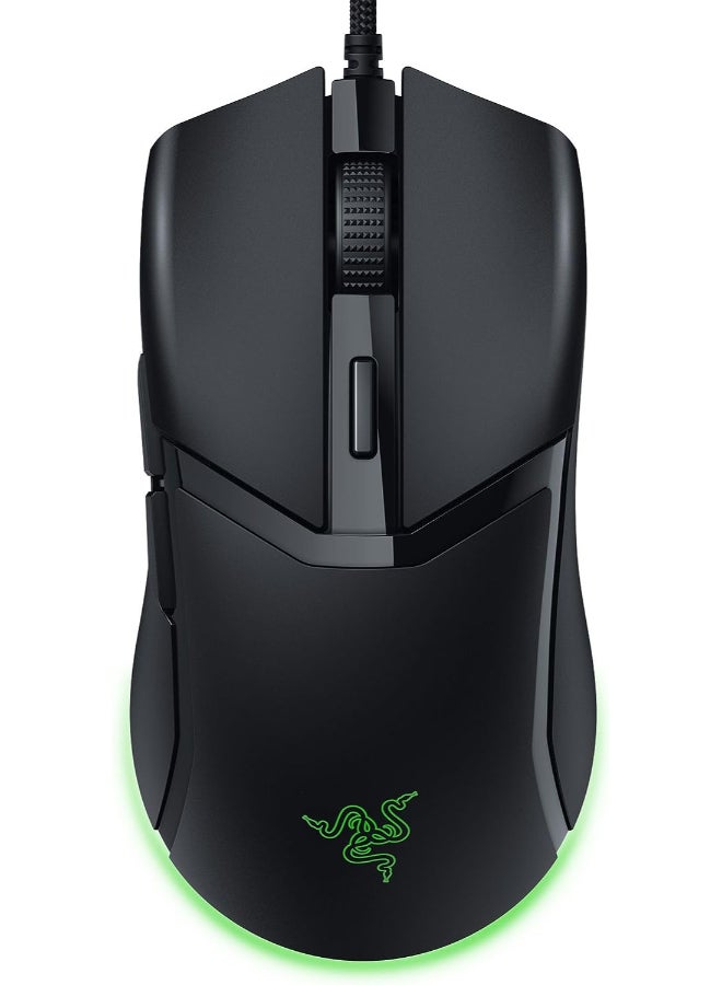 Razer Cobra Wired Gaming Mouse: 58g Lightweight Design - Gen-3 Optical Switches - Chroma RGB Lighting with Underglow - Precise 8500 DPI Optical Sensor - 100% PTFE Mouse Feet - Speedflex Cable - Black