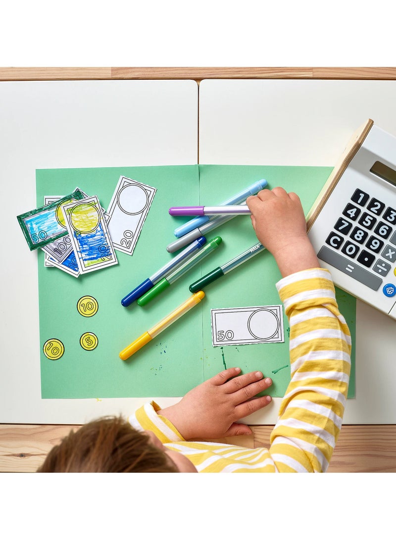 Toy Cash Register, Encourages Role Play Which Helps Children To Develop Social Skills