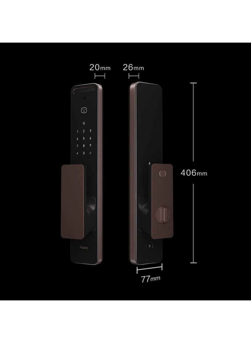 Aqara Smart Door Lock D200i Secure 3D Face Recognition, NFC,PIN Codes,Apple Home Key Support-Global Version