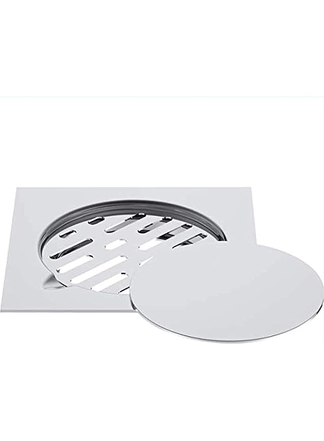 Stainless Steel 150 mm X Bathroom Shower Floor Drain K18