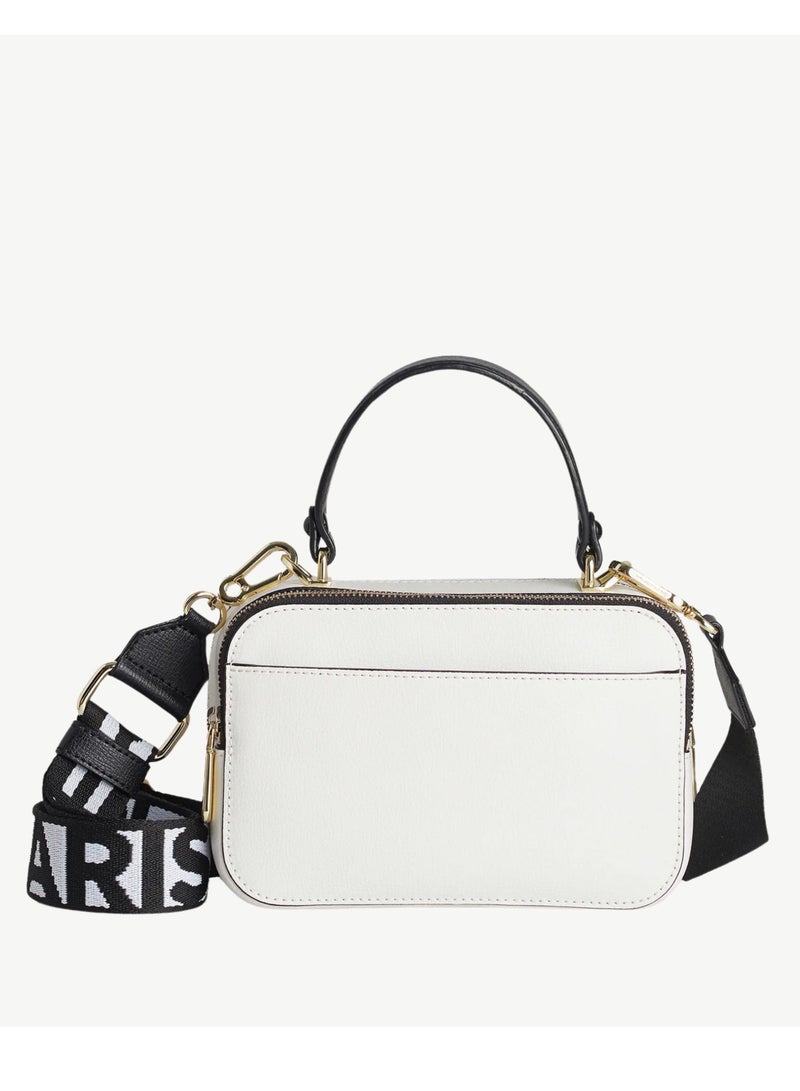 Karl Lagerfeld Paris Simone Printed Leather Small Crossbody