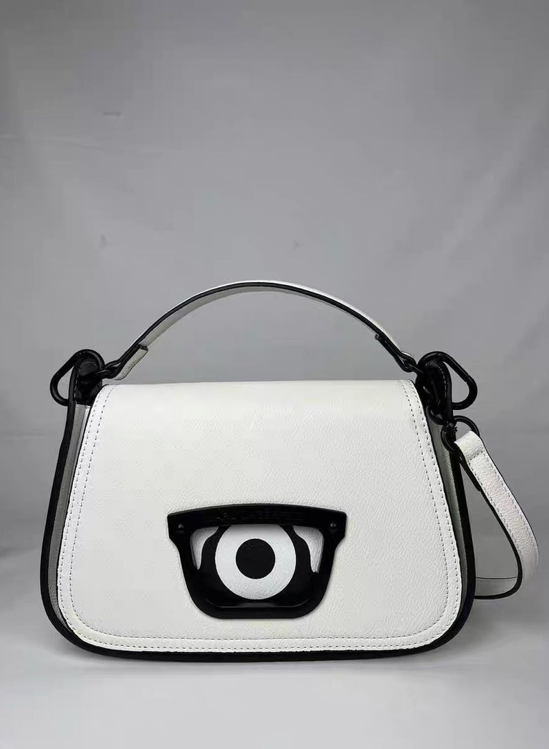 Karl Lagerfeld Paris Ecological leather bag with handle and flap