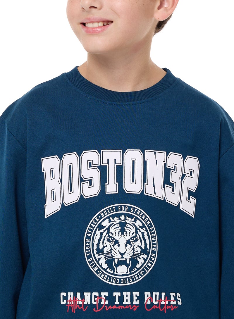 Boys' Sweatshirt  (8-14yrs) Navy