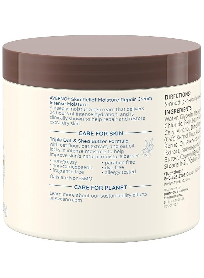 Aveeno Skin Relief Intense Moisture Repair Cream, 11 oz (311g)