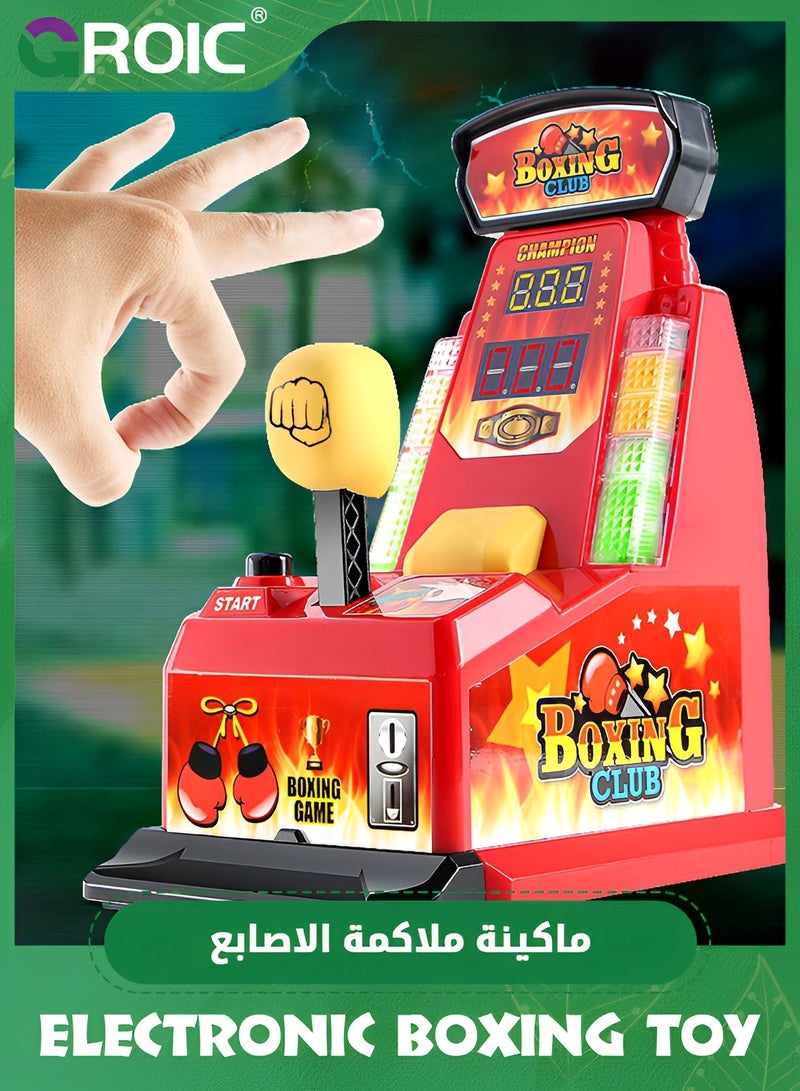 Table Boxing Game,Finger Elastic Machine, Children's Mini-integral Finger Boxing Machine,Parent-child Interactive Game machine, Board Game