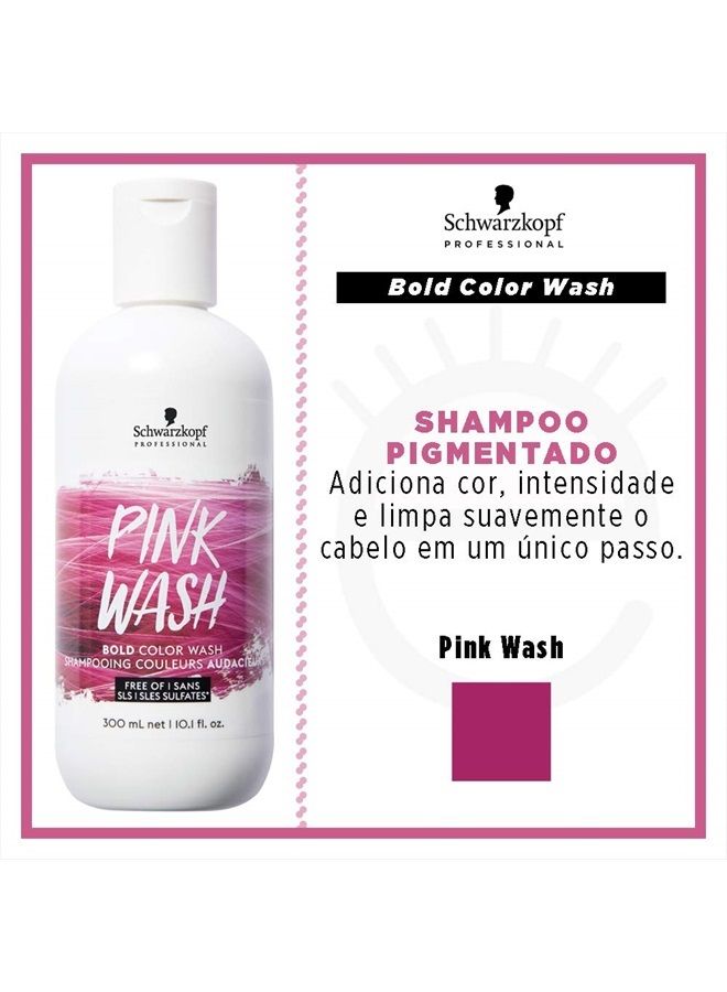 Bold Colour Wash Shampoo, Pink, 0.35 kg