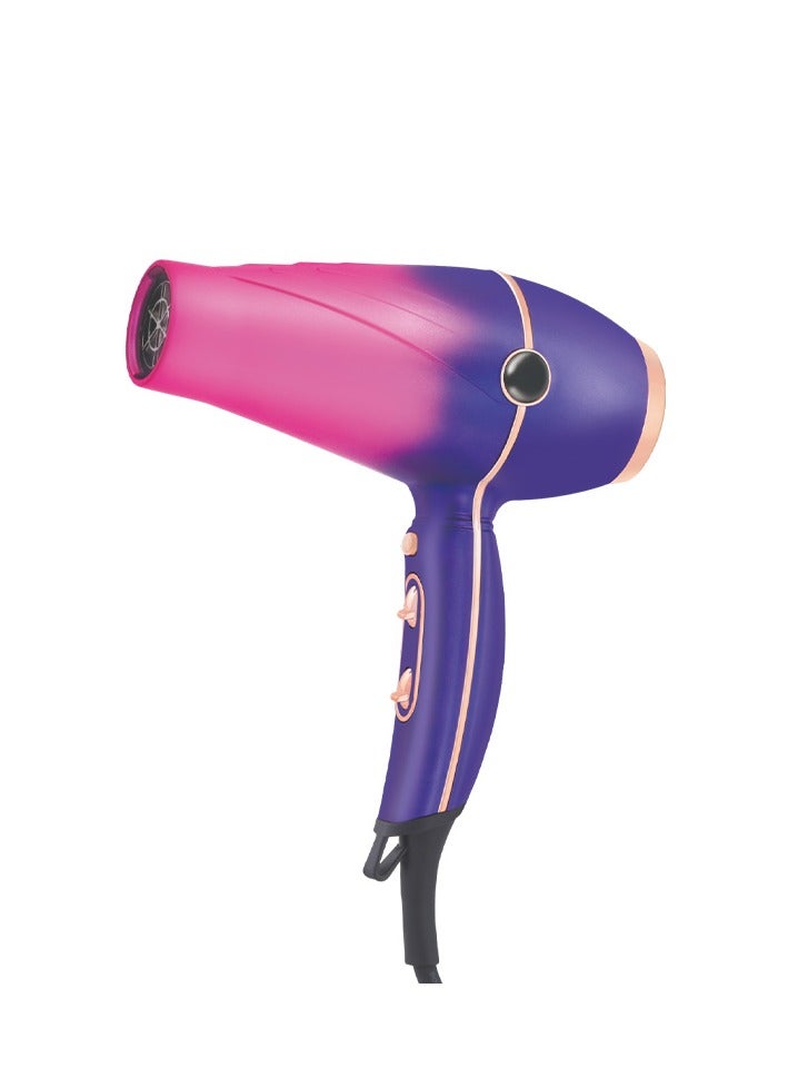 Enzo EN-8001 high-performance salon-grade hairdryer featuring a powerful 7500W 21,000 rpm