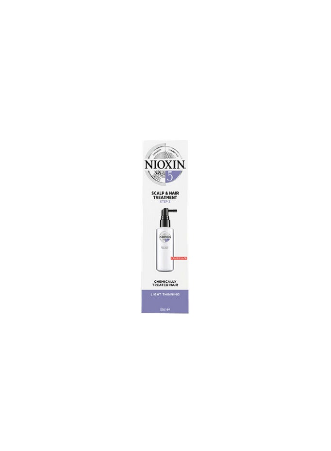 Nioxin System 5 Scalp & Hair Treatment for Chemically Treated Hair 100ml