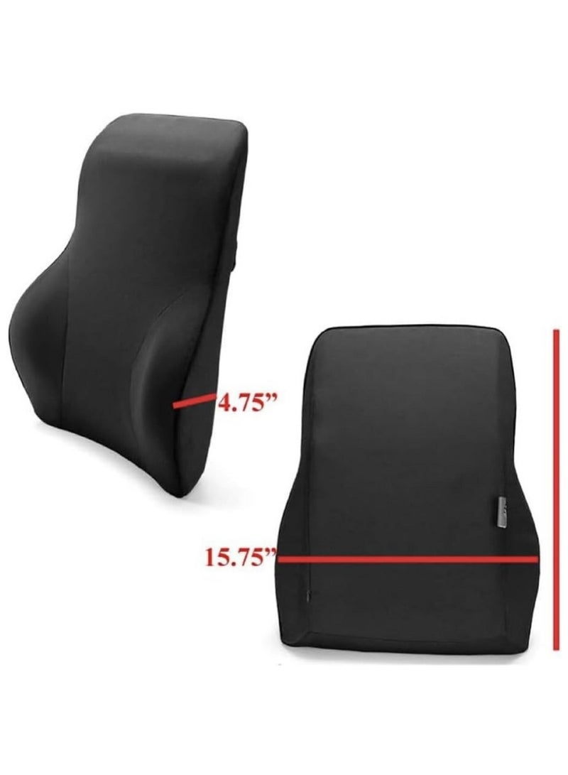 Lumbar Entire Support Pillow For Office Car Back Support Pillow  Pad Back Cushion For Back Pain Relief Improve Posture Cushion