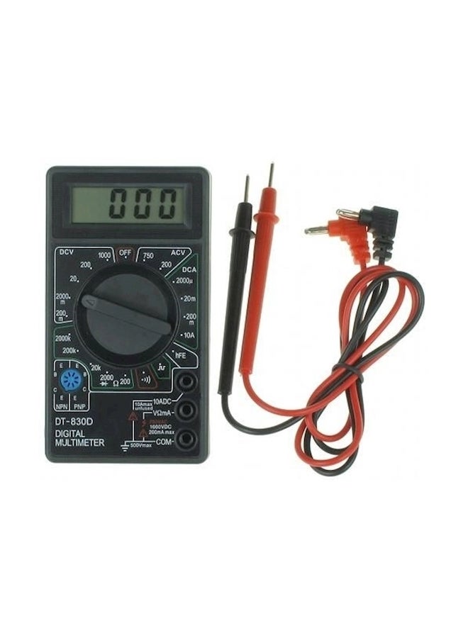 Digital Clamp Meter Black