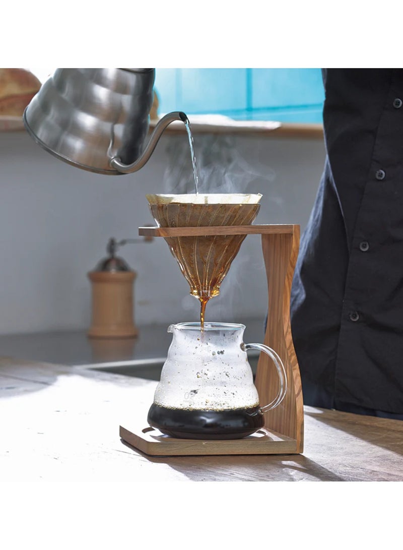 V60 Olive Wood Stand Set 02