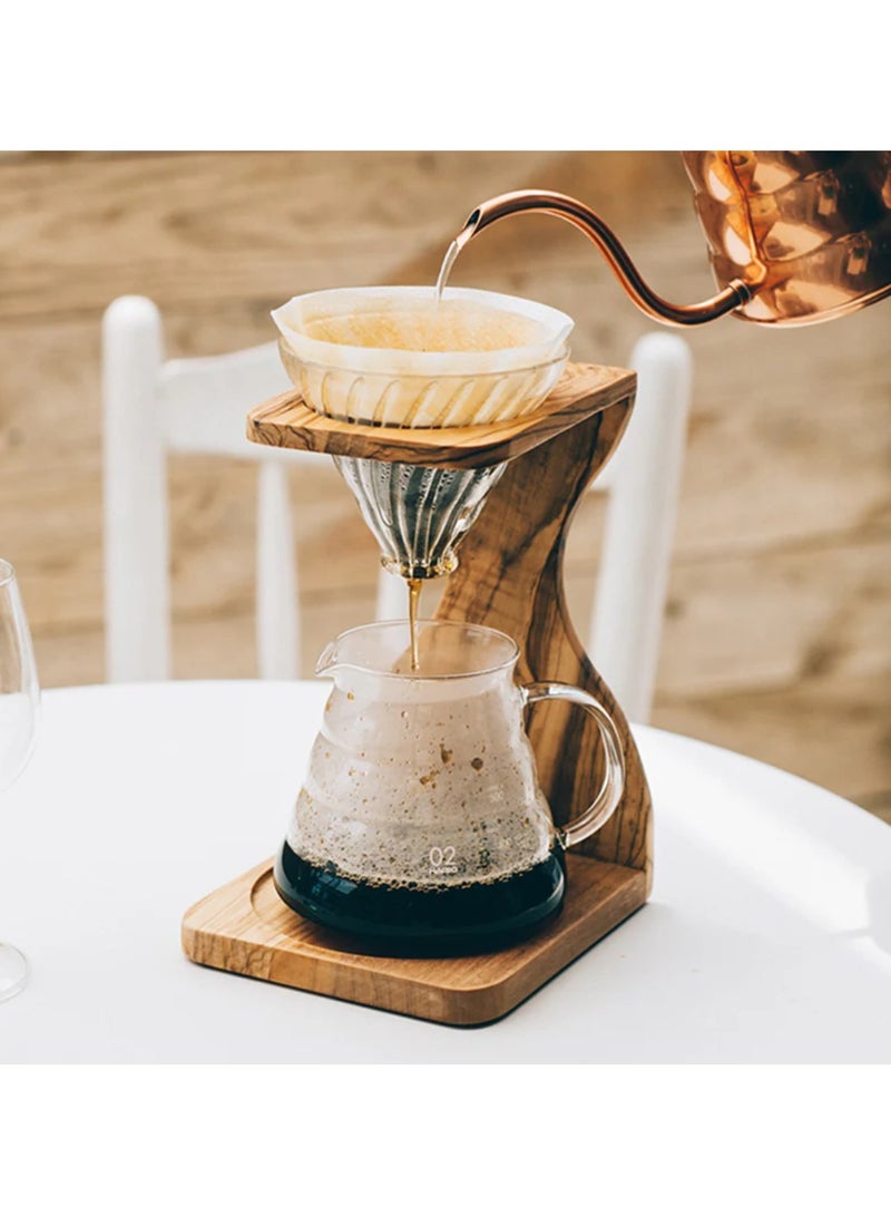 V60 Olive Wood Stand Set 02
