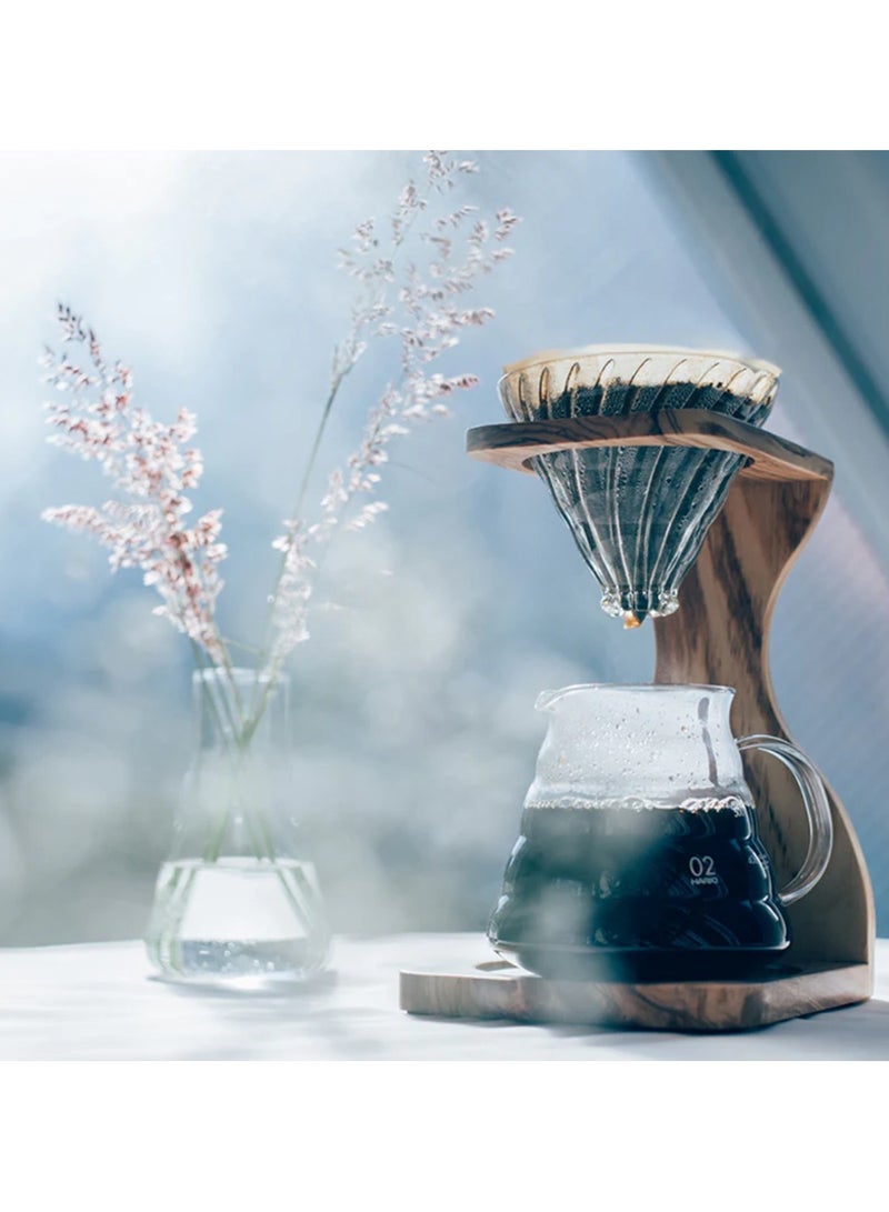 V60 Olive Wood Stand Set 02