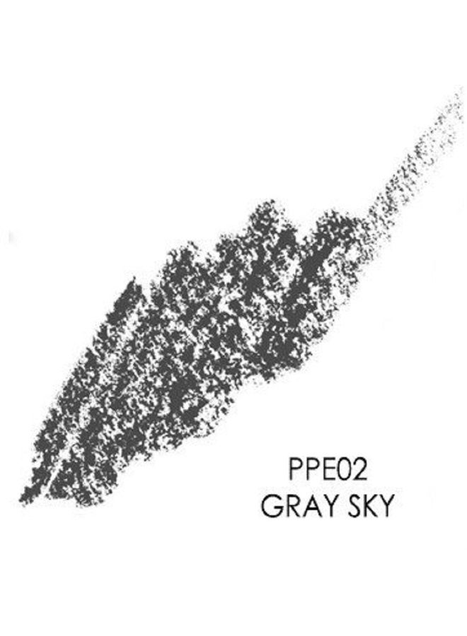 Precision Eyeliner, Silicone Based, Rich Pigment, Gentle Application, Dramatic Smoky Effect to Soft Everyday Wear, Sensitive Eyelids, Sets Itself, Can be Sharpened, Gray Sky