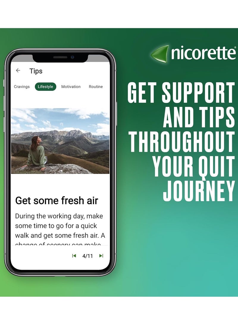 Nicorette QuickMist SmartTrack 1mg/Spray Mouthspray Freshmint 2 x 150 Spray