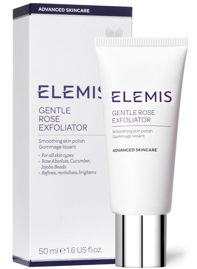 ELEMIS Gentle Rose Exfoliator; Smoothing Skin Polish, 1.6 Fl Oz