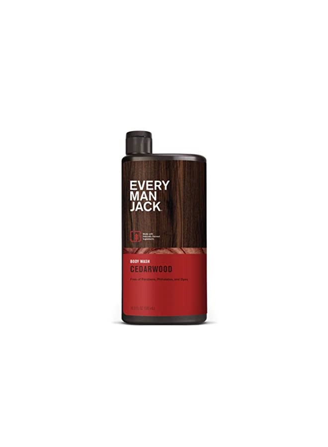 Every Man Jack Body Wash and Shower Gel Cedarwood, 16.9 Ounce