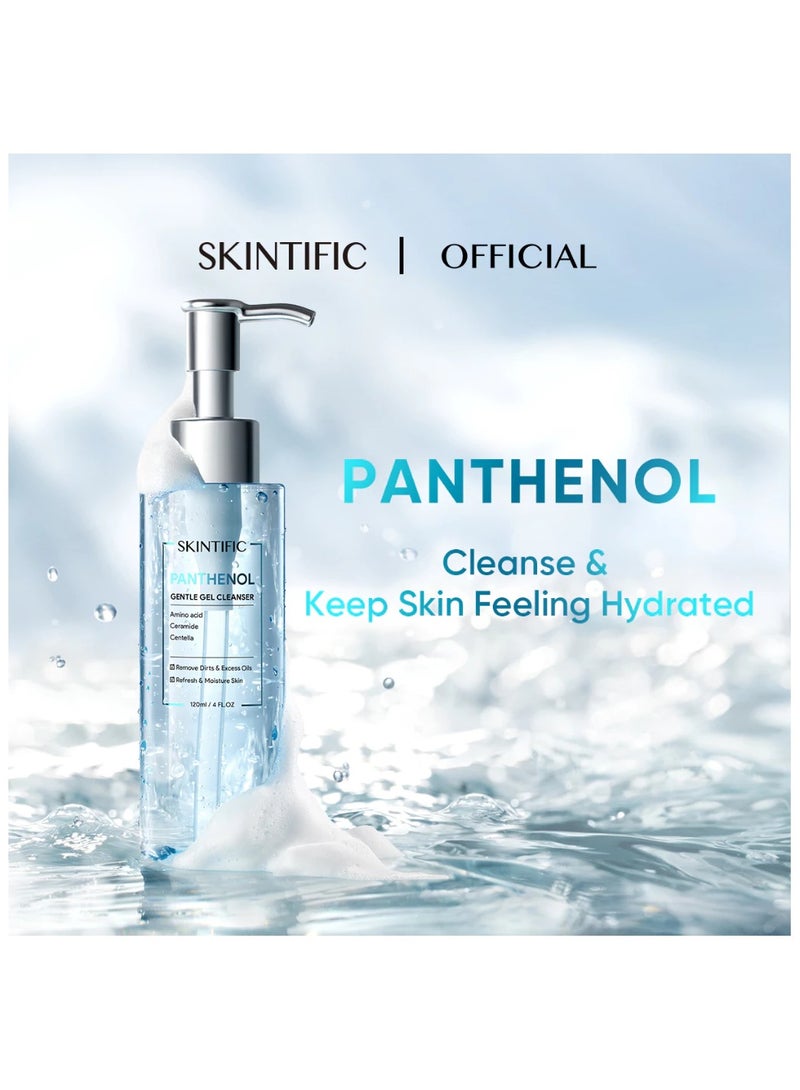 Panthenol Combo Cleanser 120ml & Moisturizer 45g