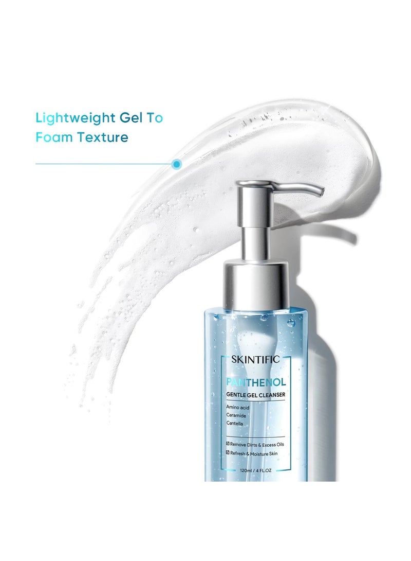 Panthenol Combo Cleanser 120ml & Moisturizer 45g