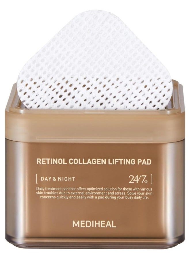 Retinol Collagen Lifting Pad (100 Pads), for Skin Lifting Firming Face Pads