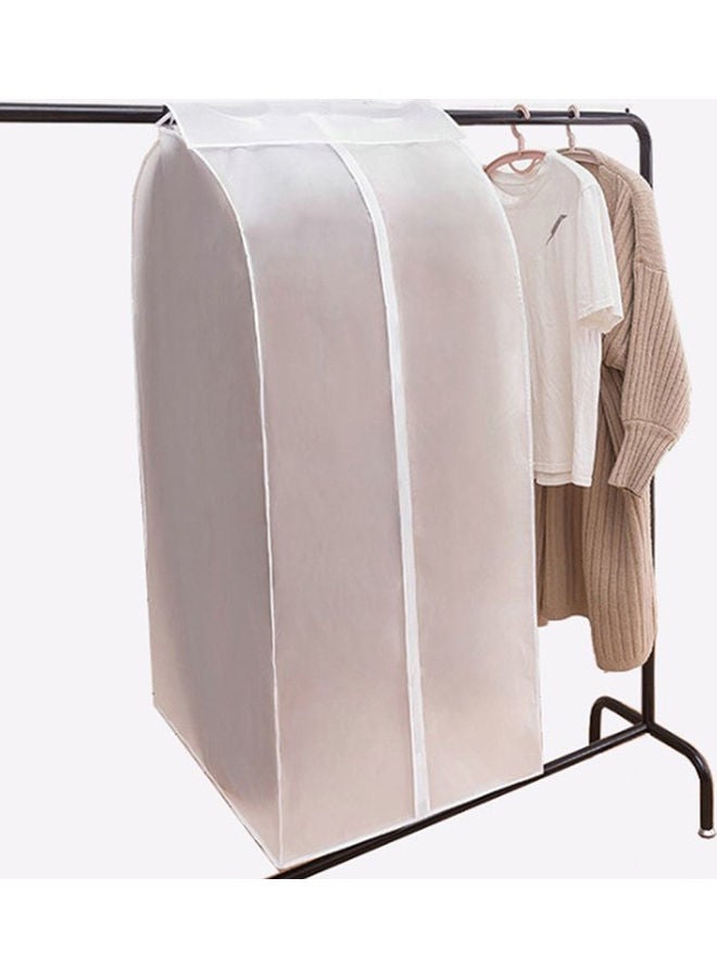 Dustproof Cover Clothes Storage Bag Beige