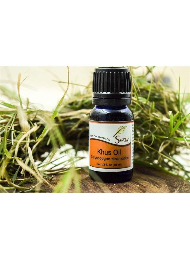 KHUS Essential Oil Therapeutic Grade Aromatherapy Oils Fragrance Oil for Diffuser Yoga Massage & DIY Personal Care 10 ml