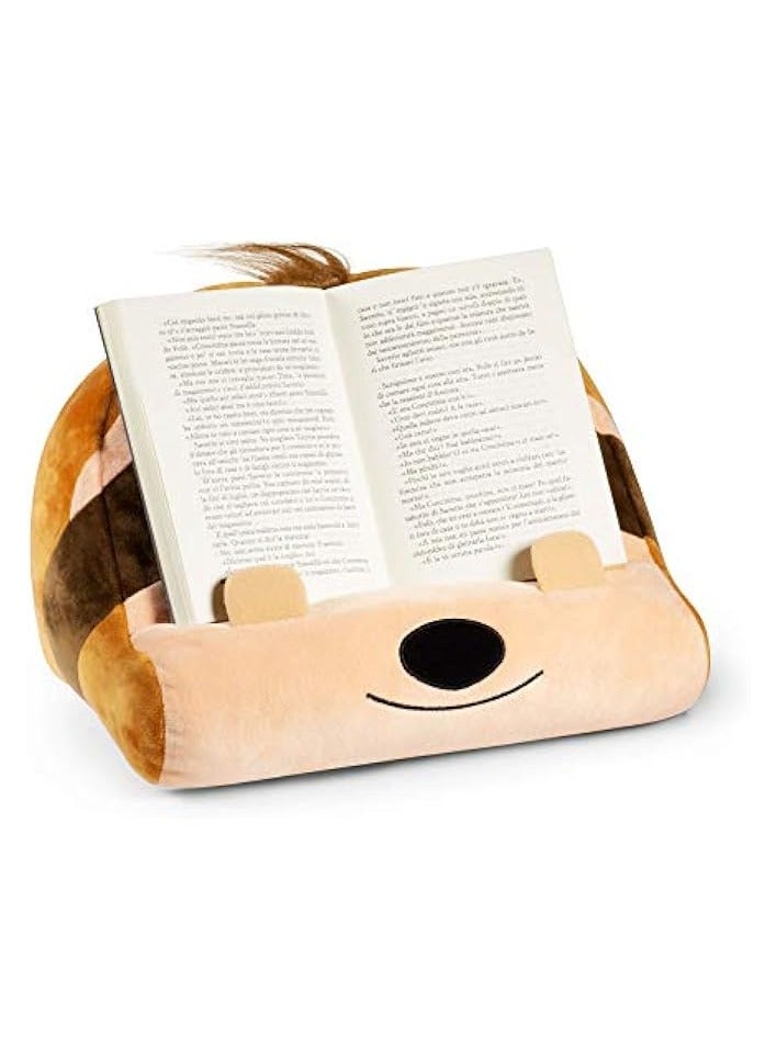 Gifts for Readers & Writers Children's iPad Stand | Cuddly Reader Tablet Stand & Book Holder| Reading Pillow for Bedtime Adventures | Tablet Lap Rest Cushion | Fun Gift for Readers & Book Lovers