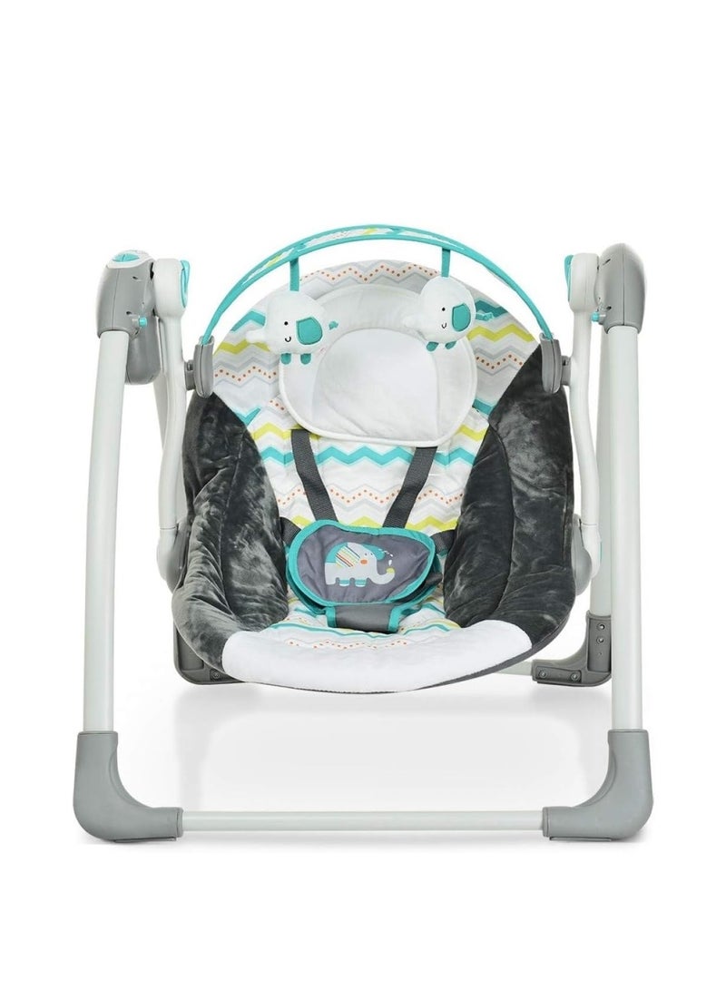 Deluxe Portable Swing green color