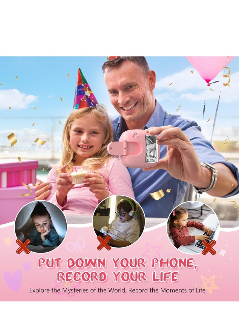 Kids Camera Instant Print, Instant Camera Kids, Camera for Kids