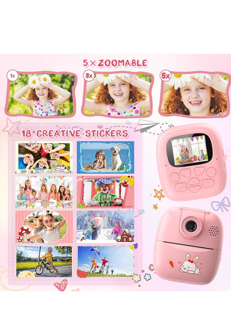 Kids Camera Instant Print, Instant Camera Kids, Camera for Kids