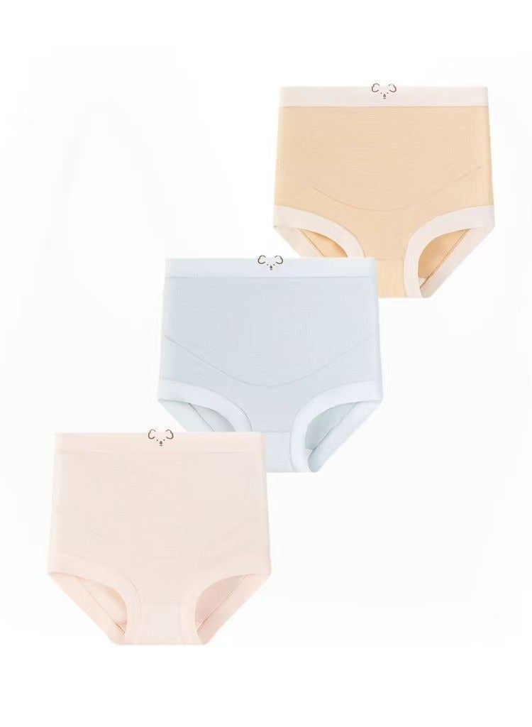 Maternity Panties High Waisted Belly Support Maternity Pants 3-Pack