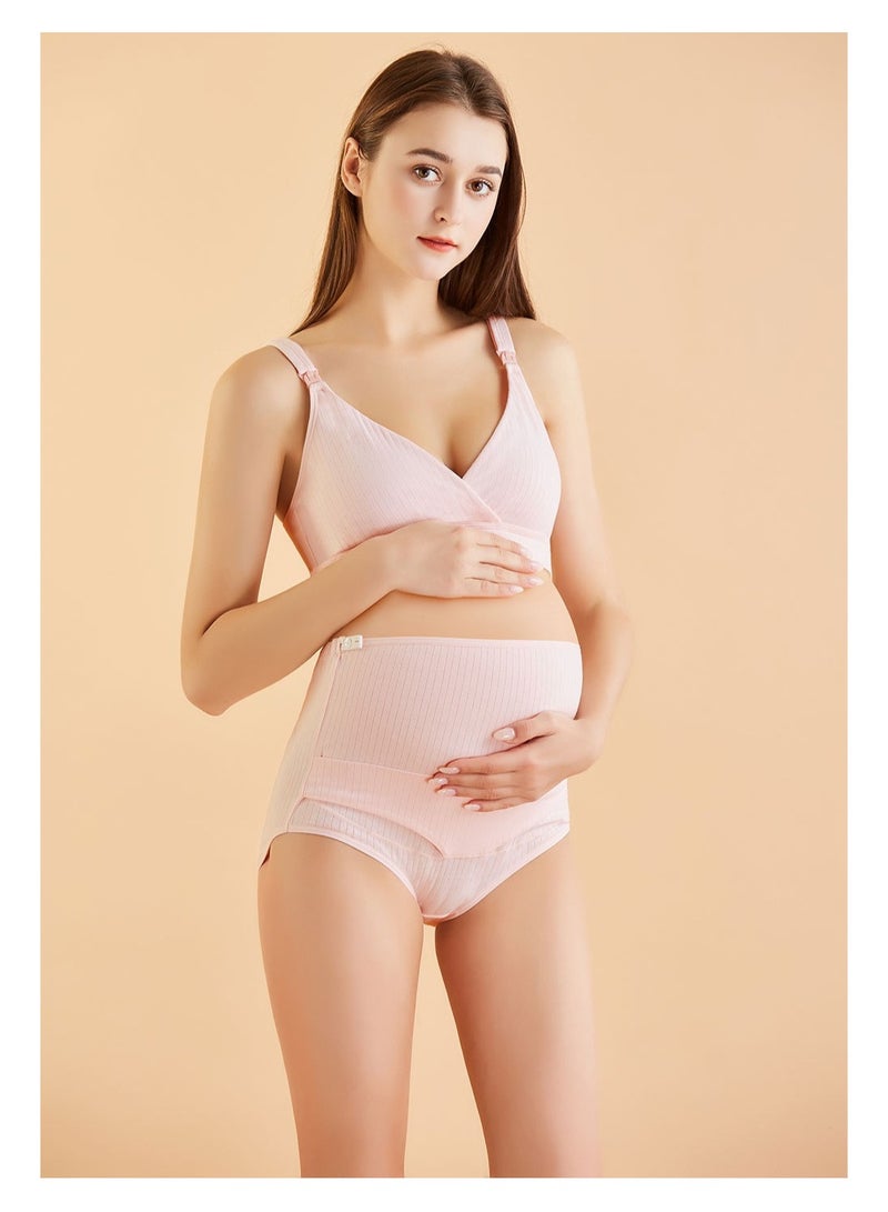 Maternity Panties High Waisted Belly Support Maternity Pants 3-Pack