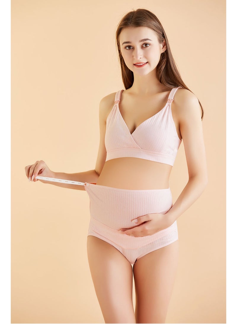 Maternity Panties High Waisted Belly Support Maternity Pants 3-Pack