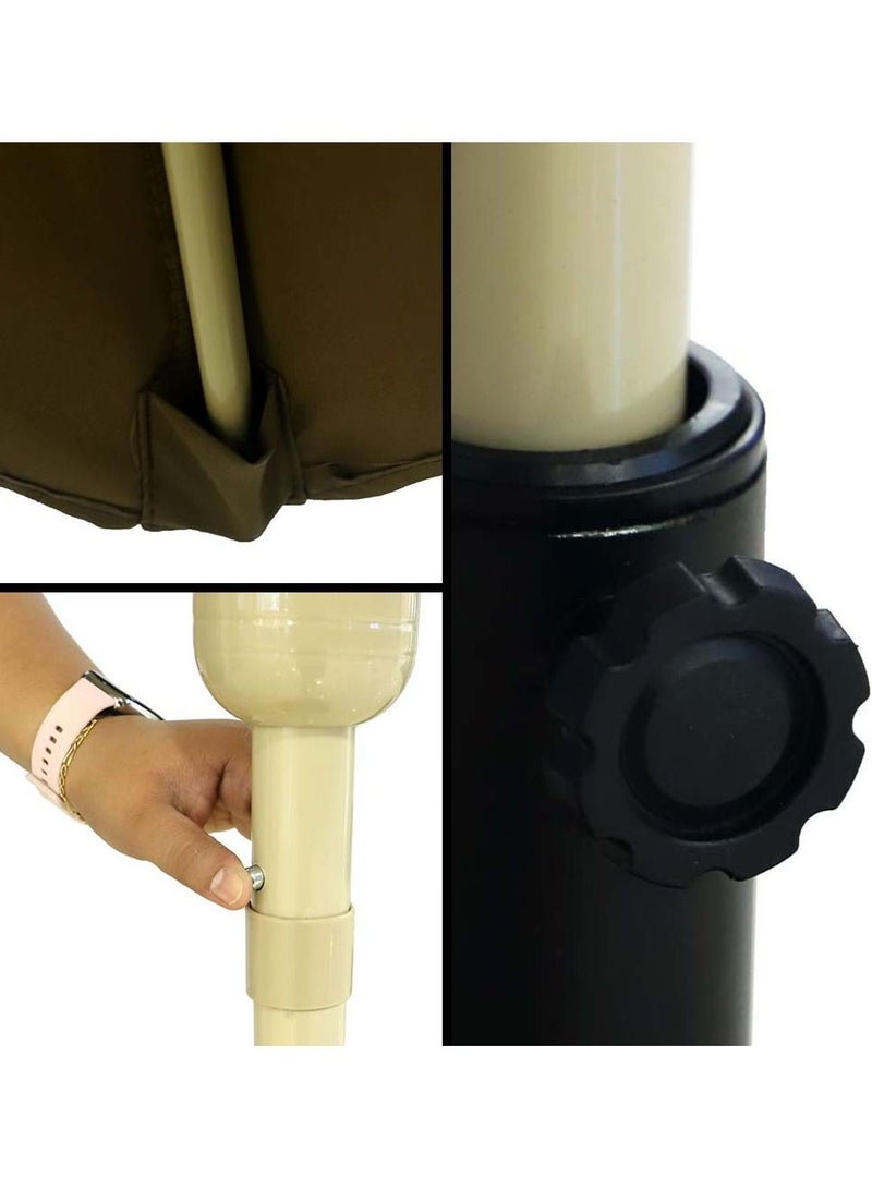 Waterproof Parasol Umbrella With Base