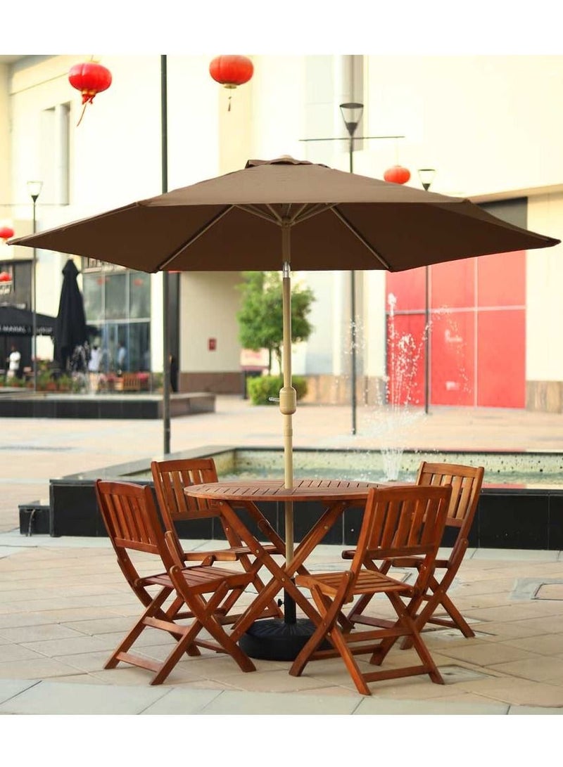 Waterproof Parasol Umbrella With Base