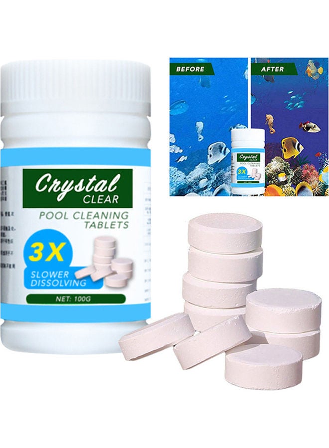 Pool Cleaning Float And Purifier Tablets Kit Multicolour