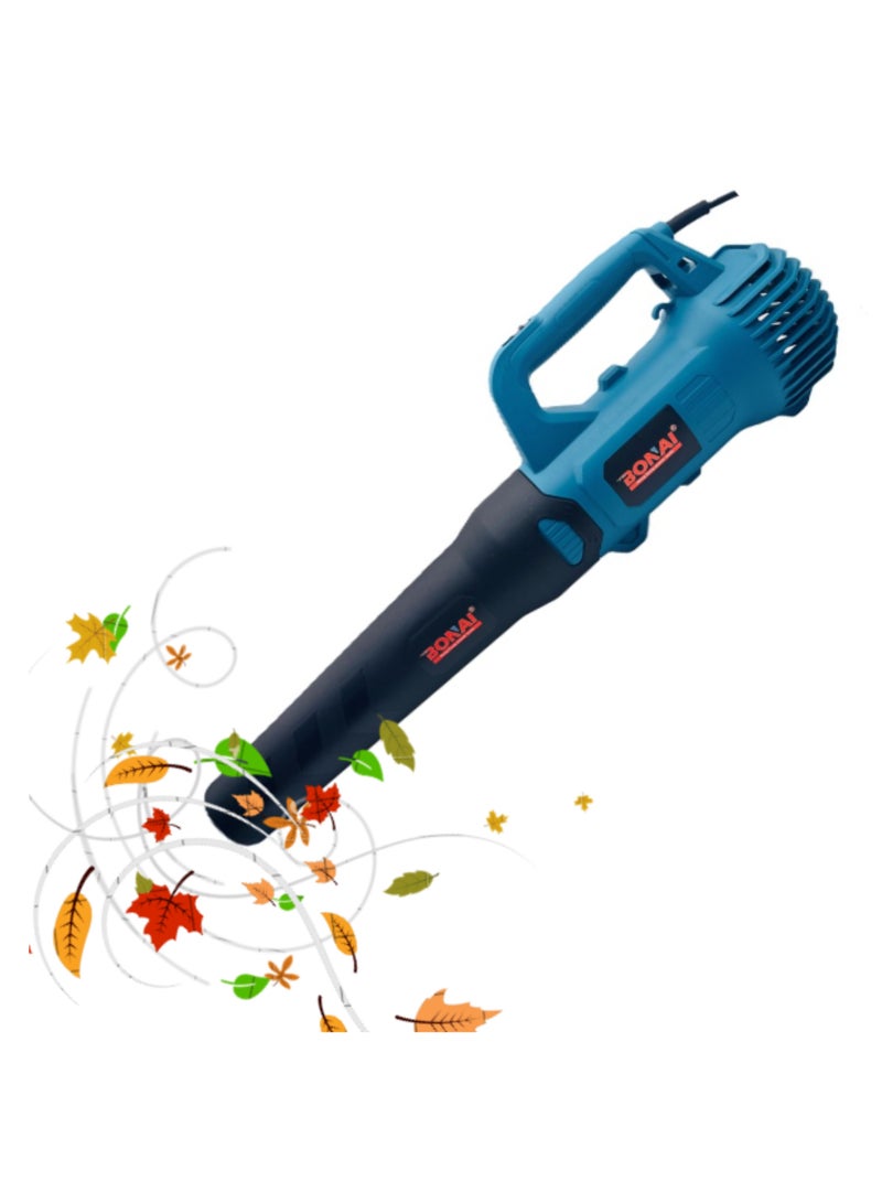 BONAI Electric Blower, 4500W Power, 5000-22000 RPM, 220-240V, Heavy Duty Portable Leaf and Dust Blower for Outdoor and Indoor Use, BN-HKBL015