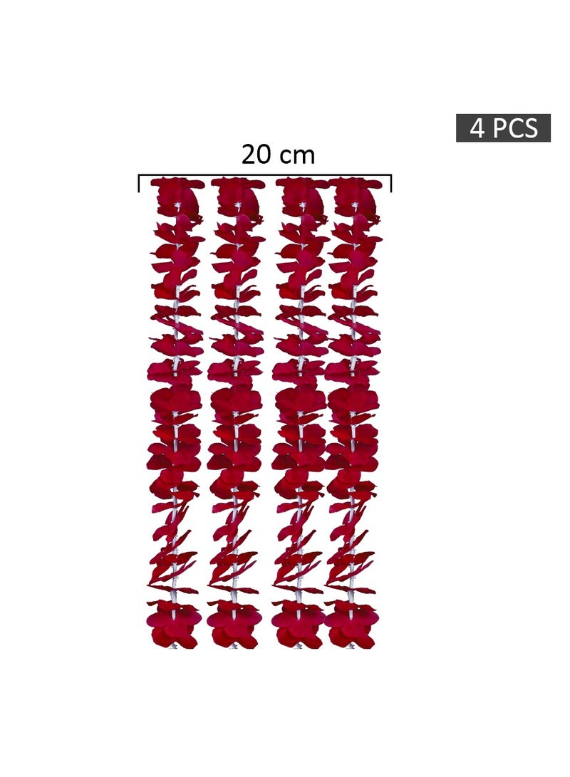 Pack of 4  Artificial Westeria Flower Vine 2m