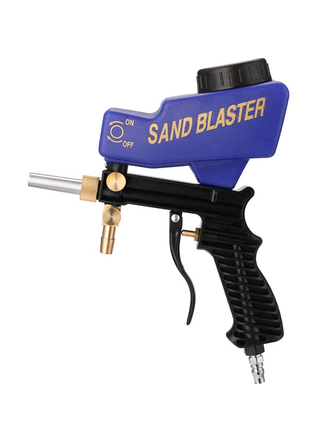 Portable Sandblaster Air Tools Spray Machines Blue/Black 30.50x12x27cm