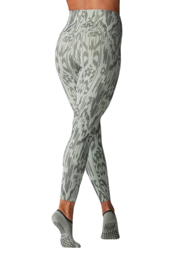 HIGH WAISTED 7/8 TIGHT CACTUS IKAT SMALL
