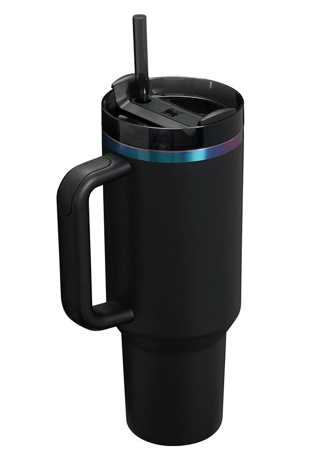 Stanley Insulated mug with straw lid, for water, Iced Tea, Coffee, Juice and Smoothie 40 oz.