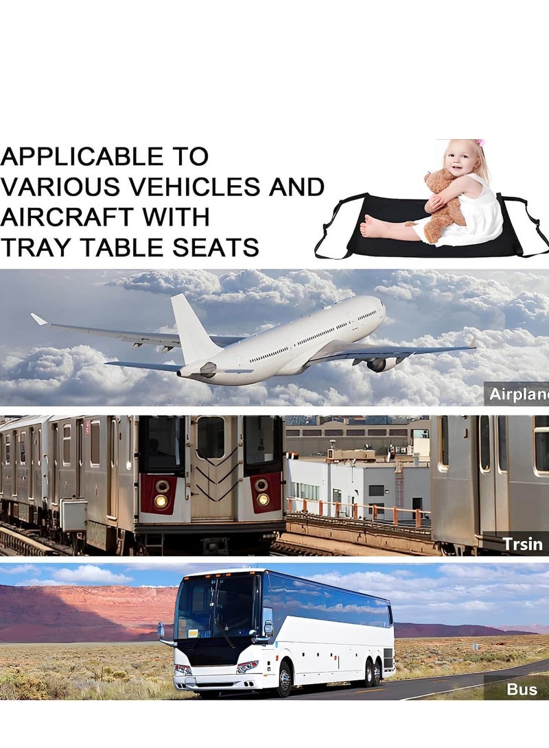 Travel Bed for Toddler, Airplane Bed, Comfortable and Safe Airplane Seat Extender Flight Sleep Child Lying Down Leg Rest