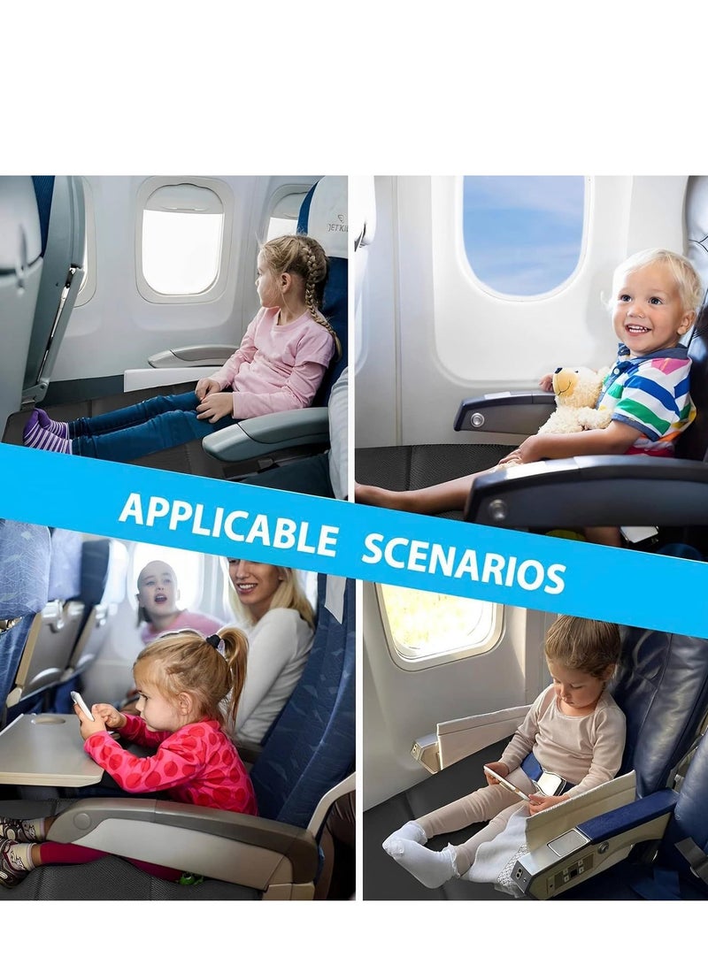 Travel Bed for Toddler, Airplane Bed, Comfortable and Safe Airplane Seat Extender Flight Sleep Child Lying Down Leg Rest