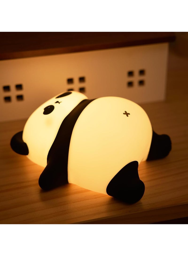 Rechargeable Cute Night Light for Kids, Food Grade Silicone Touch Night Light for Baby Nursery, Dimmable Cute Lamp for Bedrooms, Breastfeeding, Cute Gifts for Girls and Boys